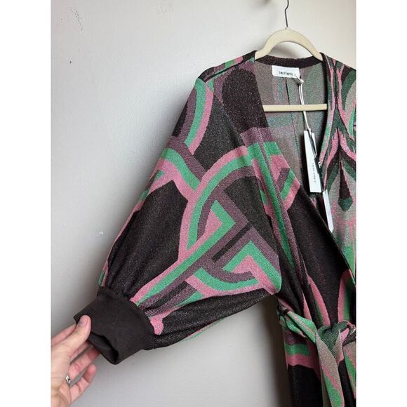 Circus Hotel Wrap Midi Dress NWT Sz. 42 (US M) - Picture 2 of 6